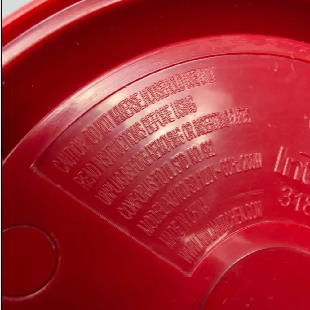 Ninja Express Chop Food Chopper Red 16oz Electric Vegetable Processor NJ100 30